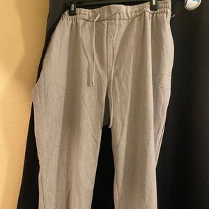 Grey casual dress pants